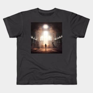 Lost in the celestial library | Dark souls Kids T-Shirt
